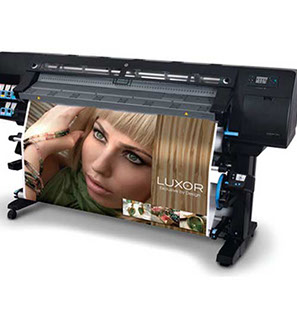 plotter ad inchiostri latex ecologici per stampa adesivi, striscioni, poster, pellicole termosaldabili per abbigliamento, canvas, ecopelle